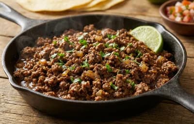 Seasoned Ground Beef for Tacos
