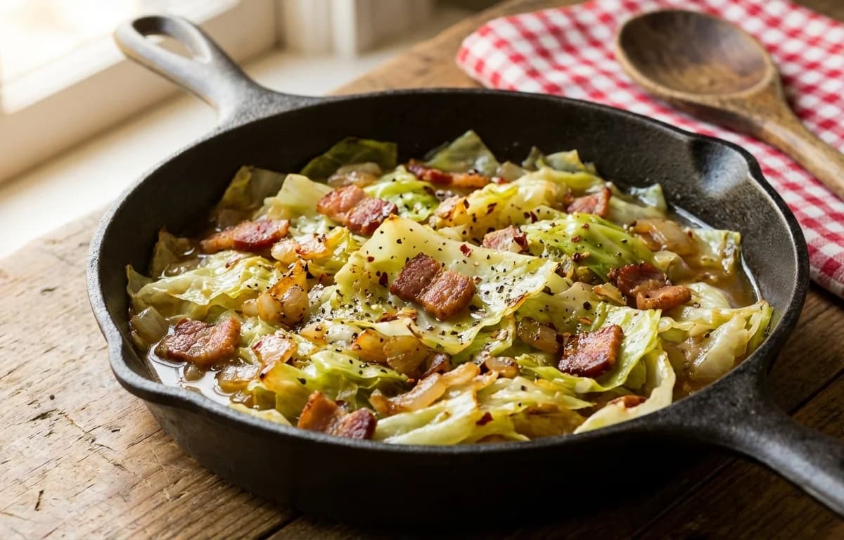 Smothered Cabbage