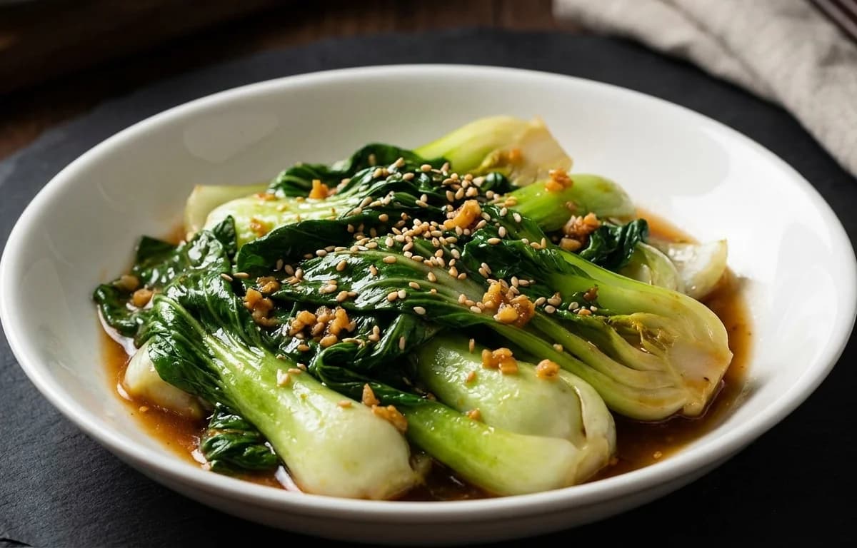 Stir-Fried Chinese Greens