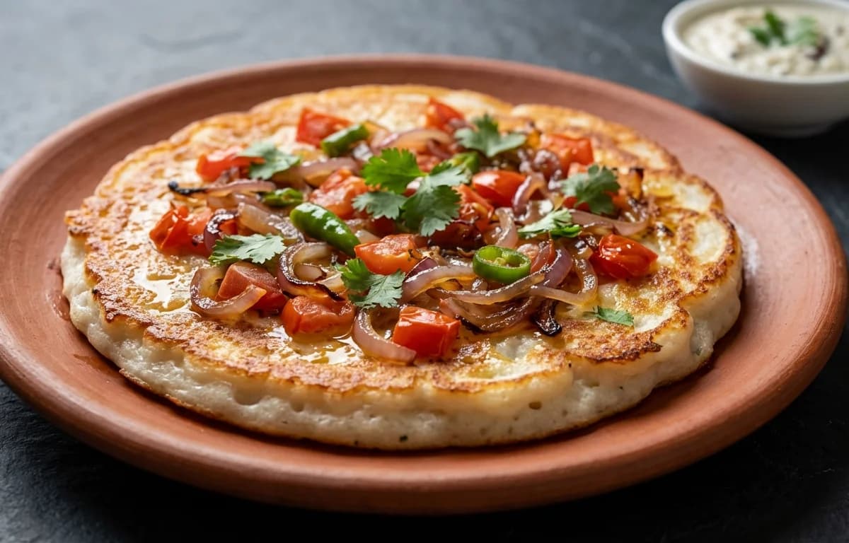 Tomato Onion Uthappam