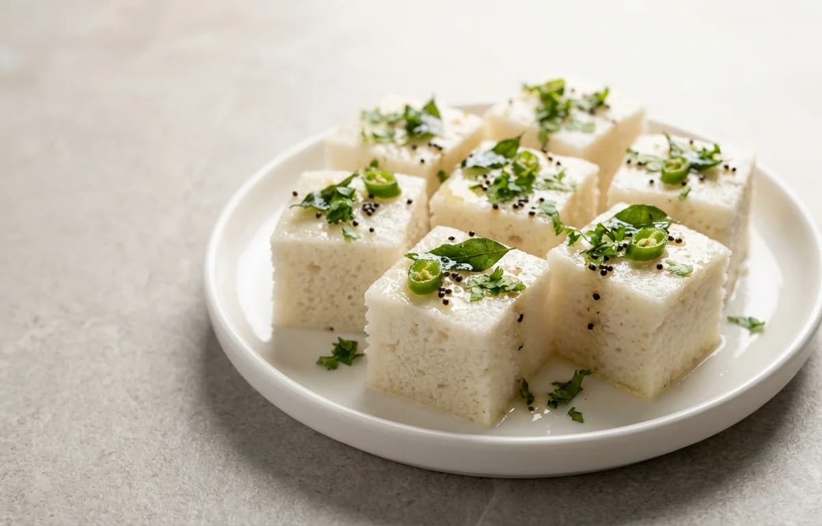 White Dhokla